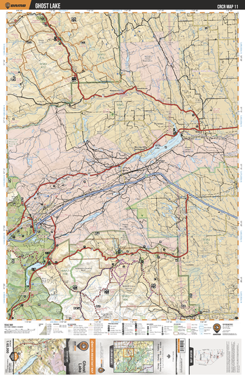 CRCR11 Ghost Lake - Canadian Rockies Topo