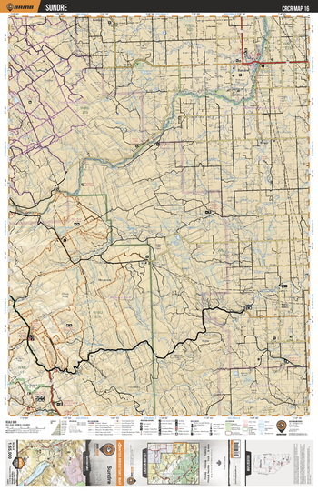 CRCR16 Sundre - Canadian Rockies Topo
