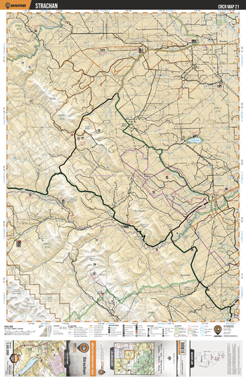CRCR21 Strachan - Canadian Rockies Topo