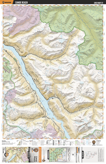 CRCR22 Canoe Reach - Canadian Rockies Topo
