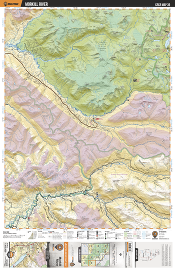 CRCR39 Morkill River - Canadian Rockies Topo