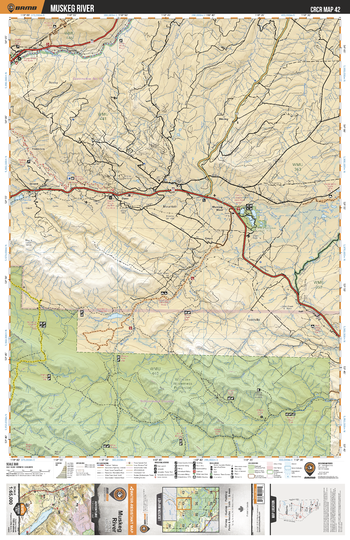 CRCR42 Muskeg River - Canadian Rockies Topo