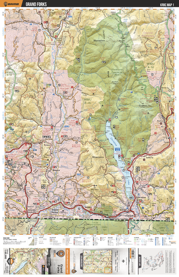 KRBC01 Grand Forks - Kootenay Rockies BC Topo BC Topo
