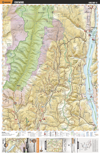 KRBC10 Edgewood - Kootenay Rockies BC Topo
