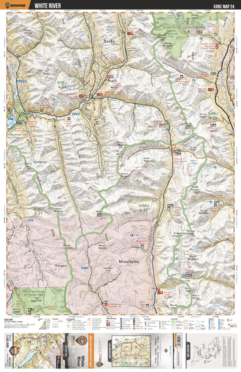 KRBC24 White River - Kootenay Rockies BC Topo