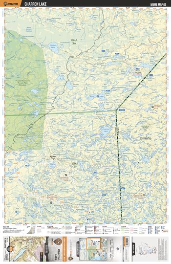 MBMB65 Charron Lake - Manitoba Backroad Mapbook Topo