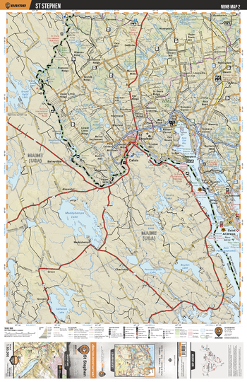 NBNB02 St Stephen - New Brunswick Topo