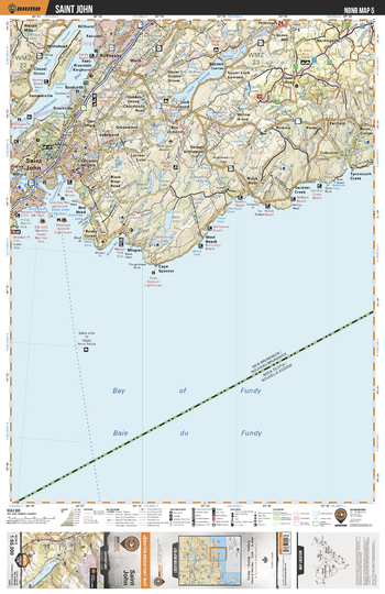 NBNB05 Saint John - New Brunswick Topo