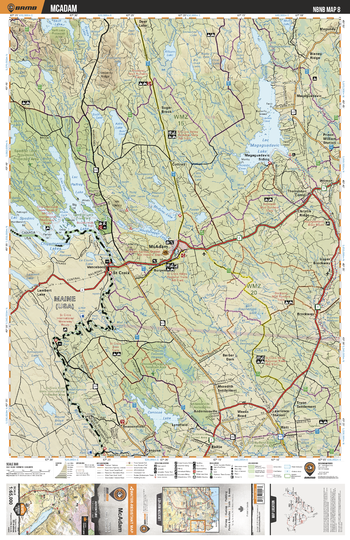 NBNB08 McAdam - New Brunswick Topo