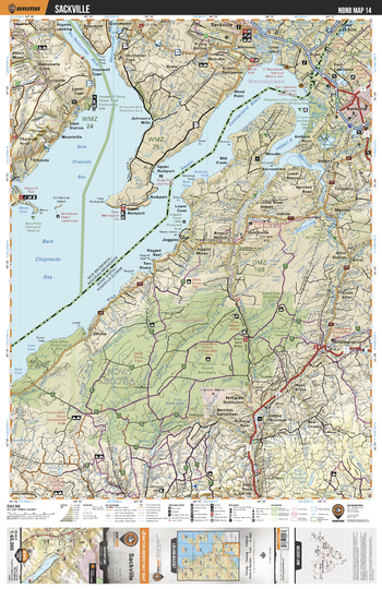 NBNB14 Sackville - New Brunswick Topo