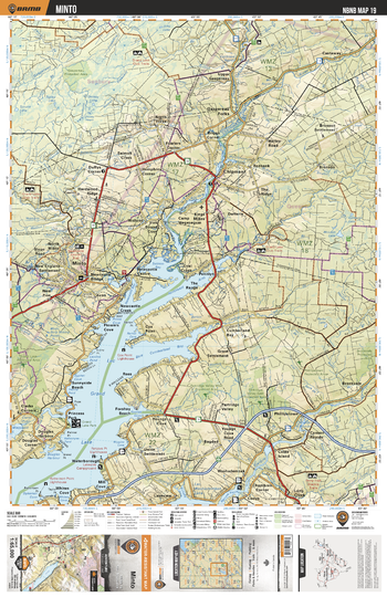 NBNB19 Minto - New Brunswick Topo