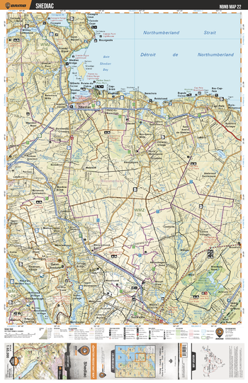NBNB22 Shediac - New Brunswick Topo