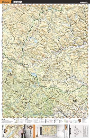 NBNB29 Napadogan - New Brunswick Topo