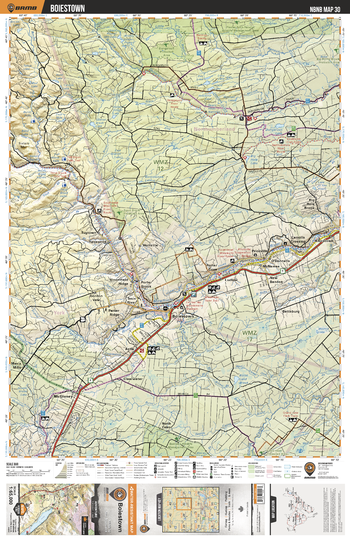 NBNB30 Boiestown - New Brunswick Topo