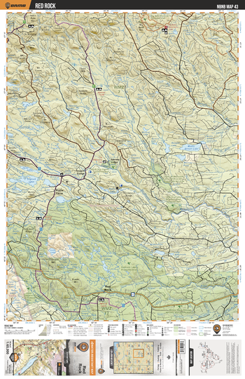 NBNB43 Red Rock - New Brunswick Topo