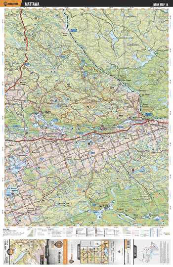 NEON14 Mattawa - Northeastern Ontario Topo
