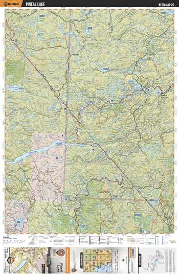 NEON26 Pineal Lake - Northeastern Ontario Topo