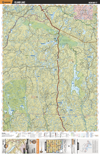 NEON27 Island Lake - Northeastern Ontario Topo