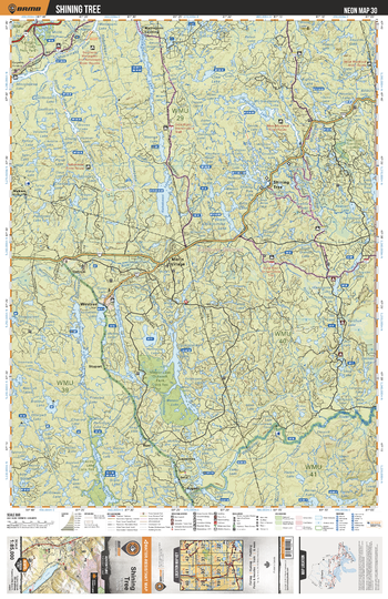 NEON30 Shining Tree - Northeastern Ontario Topo