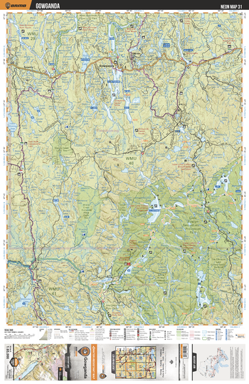 NEON31 Gowanda - Northeastern Ontario Topo