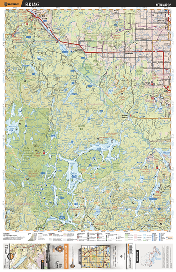 NEON32 Elk Lake - Northeastern Ontario Topo