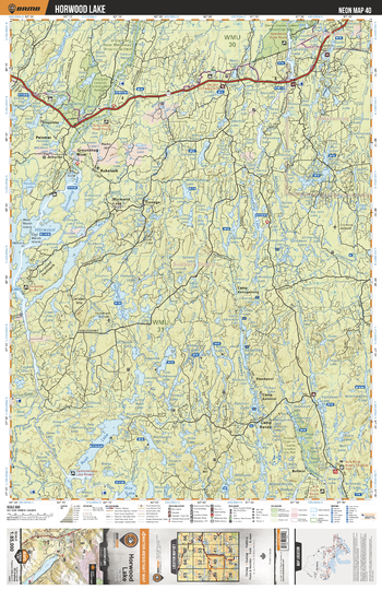 NEON40 Horwood Lake - Northeastern Ontario Topo