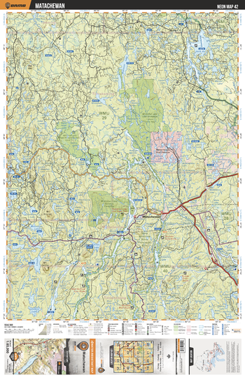 NEON42 Matachewan - Northeastern Ontario Topo