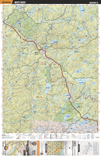 NEON47 White River - Northeastern Ontario Topo