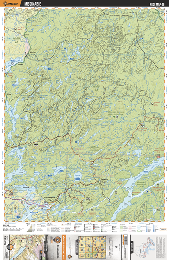 NEON49 Missanabie - Northeastern Ontario Topo