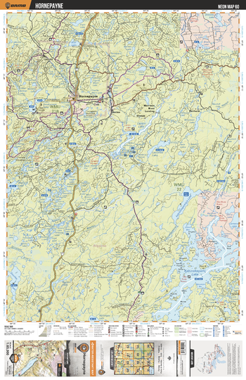 NEON60 Hornepayne - Northeastern Ontario Topo