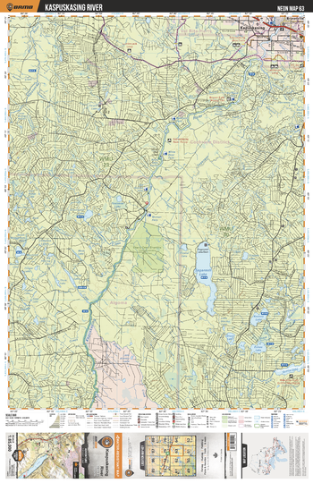 NEON63 Kapuskasing River - Northeastern Ontario Topo