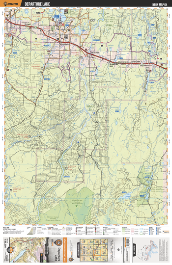 NEON64 Departure Lake - Northeastern Ontario Topo