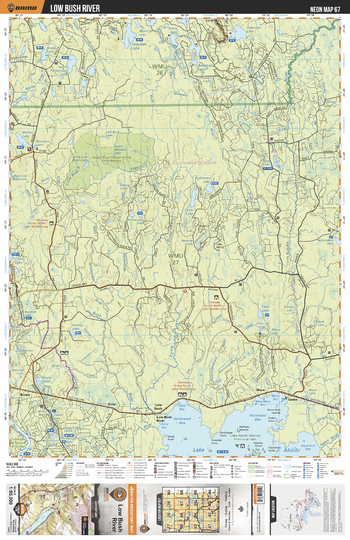 NEON67 Low Bush River - Northeastern Ontario Topo