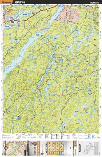 NEON69 Geraldton - Northeastern Ontario Topo