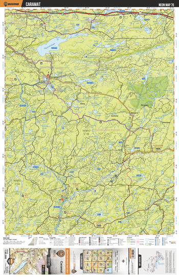 NEON70 Caramat - Northeastern Ontario Topo