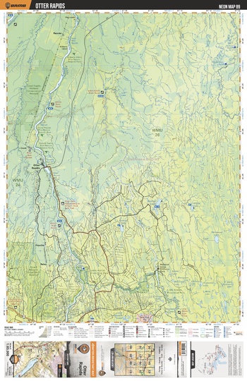 NEON89 Otter Rapids - Northeastern Ontario Topo