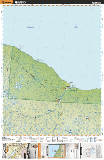 NEON98 Peawanuck - Northeastern Ontario Topo