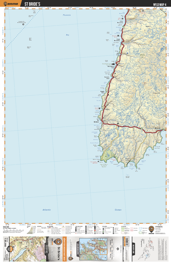 NLNL04 St Bride's - Newfoundland and Labrador Topo