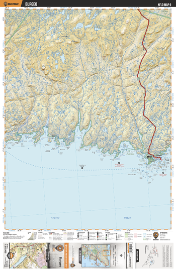 NLNL09 Burgeo - Newfoundland and Labrador Topo
