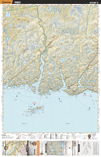 NLNL10 Ramea - Newfoundland and Labrador Topo