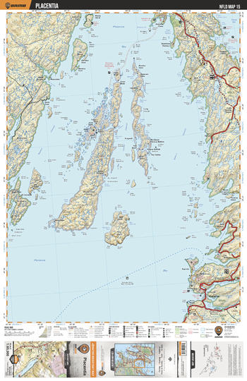 NLNL15 Placentia - Newfoundland and Labrador Topo