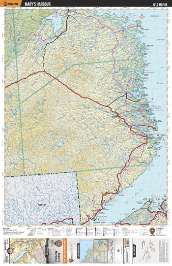NLNL68 Mary's Harbour - Newfoundland and Labrador Topo