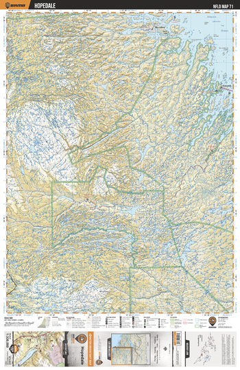 NLNL71 Hopedale - Newfoundland and Labrador Topo