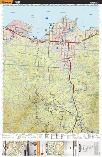 NOAB21 Faust - Northern Alberta Topo