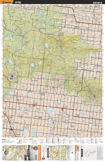 NOAB30 Hythe - Northern Alberta Topo
