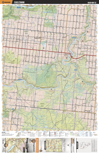 NOAB32 Eaglesham - Northern Alberta Topo