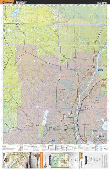 NOAB81 Bitumount - Northern Alberta Topo