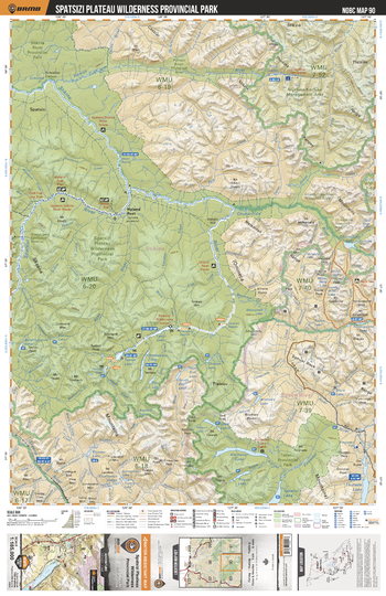 NOBC90 Spatsizi Plateau Wilderness Provincial Park - Northern BC