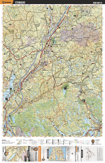 NSNS23 Stewiacke  - Nova Scotia Topo