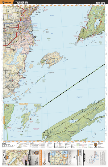 NWON06 Thunder Bay - Northwestern Ontario  Topo